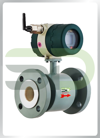 Data Communication of Electromagnetic Flowmeter to centralized computers