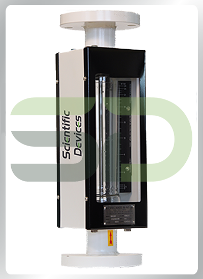 Glass Tube Rotameter With One Flow Alarm Switch Adjustable Throughout Flow Range