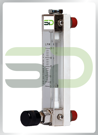 Purge Rotameter With Rear Connection And With One Flow Alarm Switch Adjustable Throughout Flow Range