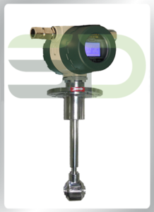 Insertion type electromagnetic flowmeter with Field Mounted Flow rate Indicator, Totalizer & 4-20mA Output