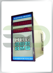 Panel Mounted Flow rate Indicator/Totalizer/Batcher & 4-20mA Re transmission output