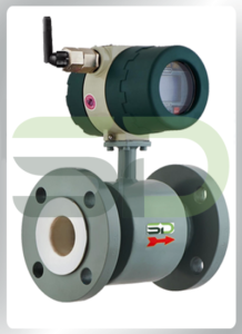 Electromagnetic Flowmeter With GSM/GPRS