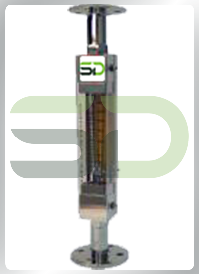 Purge Rotameter With Flanged Connection And Without Isolation Valve