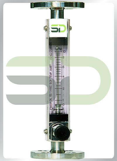 Purge Rotameter With Flange Connection And Isolation Valve