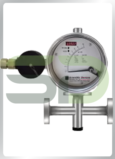 Horizontal Metal Tube Rotameter with 4-20 mA Transmittes & Totalizer