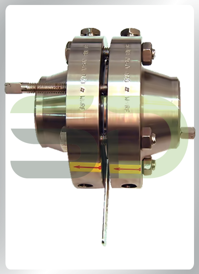 Orifice Plate With WNRF Flange Assembly
