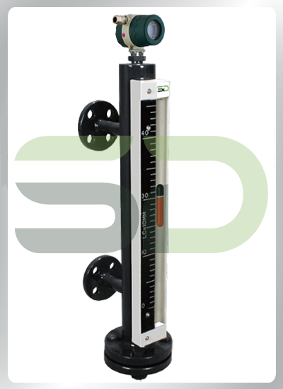 Side Mounted Magnetic Level Indicator with 4 20 mA output Transmitter