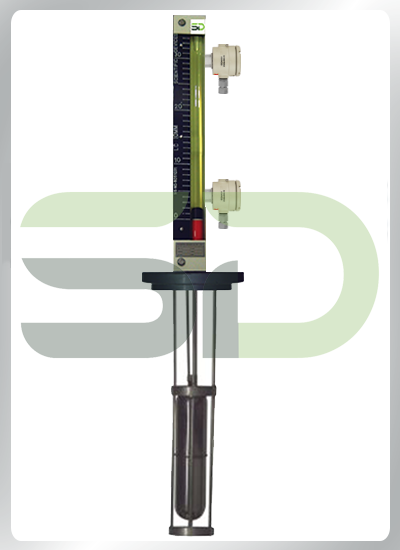 Top Mounted Magnetic Level Indicator (Follower Capsule Type) With High & Low Level non Latching Switch