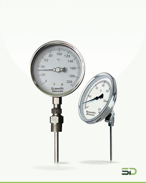 Bi-Metal Temperature Gauge